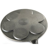 Cast Iron Plett Pancake Pan - Seven 2 Inch Pancake Cavities
